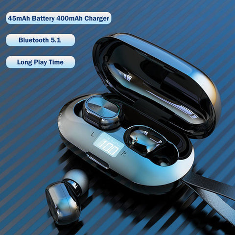Wireless Earphone Bluetooth 5 Headphones Earpods For IOS Android Earbuds Sport