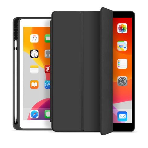 iPad 10.2 2019/2020 iPad Air3 10.5 Shockproof Silicone Smart Cover With Pen Holder