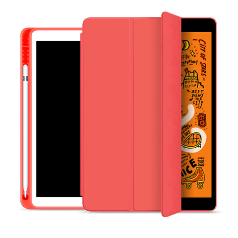 iPad 10.2 2019/2020 iPad Air3 10.5 Shockproof Silicone Smart Cover With Pen Holder