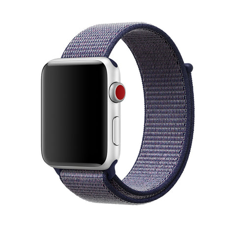 Nylon Sport Band Fits For Apple Watch Band 38mm 40mm 41mm 42mm 44mm 45mm