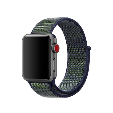 Nylon Sport Band Fits For Apple Watch Band 38mm 40mm 41mm 42mm 44mm 45mm