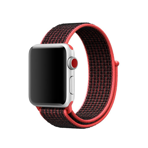 Nylon Sport Band Fits For Apple Watch Band 38mm 40mm 41mm 42mm 44mm 45mm