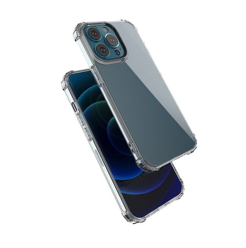 For iPhone 13 12 11 Pro Max Mini Clear Case Shockproof Heavy Duty Bumper Cover