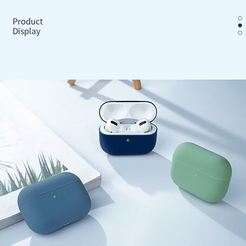 For AirPods 3rd Gen 2021 Case Silicone Shockproof Protective Cover Soft Slim