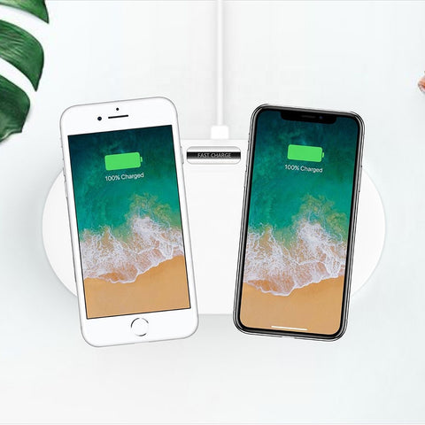 Wireless Charger Charging Pad For iPhone 13 Pro Max Samsung Galaxy S22 S21 S20