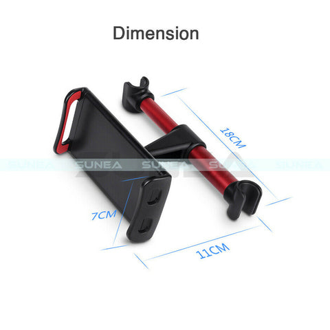 Tablet Holder For Car Seat Headrest Universal Phone Mount For iPad iPhone