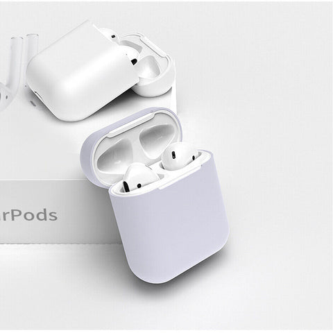 For Airpods 1/2 Case Shockproof Silicone Earphones Cover Slim Thin Fit