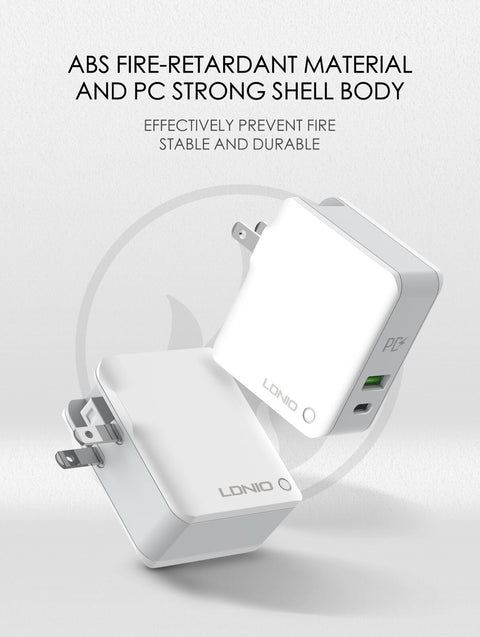 PD USB C Fast Charging Charger Dual Ports Wall Adapter 30W For iPhone Android AU