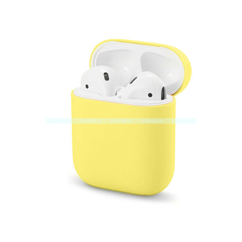For Airpods 1/2 Case Shockproof Silicone Earphones Cover Slim Thin Fit