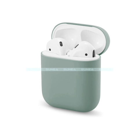 For Airpods 1/2 Case Shockproof Silicone Earphones Cover Slim Thin Fit