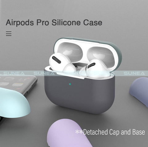 For Airpods Pro Case Earphones Silicone Cover Ultra Slim Matt Finish