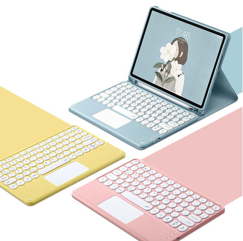 For iPad Air 10.9 Case Keyboard Smart Cover Stand Touchpad Pen Holder Bluetooth
