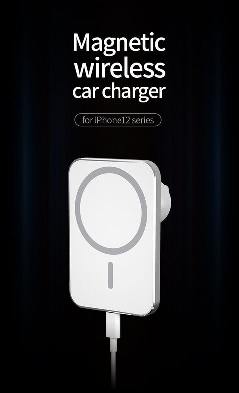 Magnetic Wireless Car Charger Holder Vent Mount For iPhone 13 12 Pro Max 15W