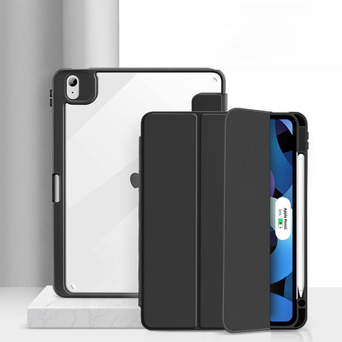 For iPad Air4 Case 10.9 2020 iPad Pro 11 12.9 Magnetic Smart Silicone Cover Pen