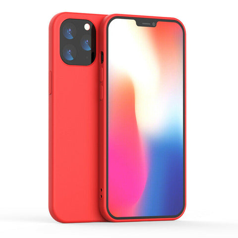 For iPhone 12 Pro Max Mini 11 Silicone Case Shockproof Heavy Cover Slim Bumper