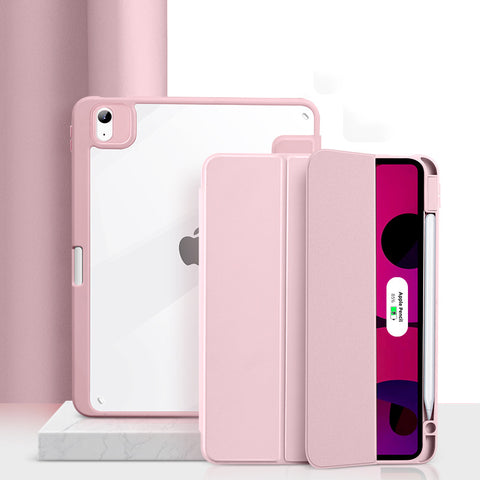 For iPad Air4 Case 10.9 2020 iPad Pro 11 12.9 Magnetic Smart Silicone Cover Pen