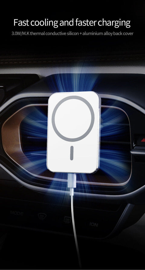 Magnetic Wireless Car Charger Holder Vent Mount For iPhone 13 12 Pro Max 15W