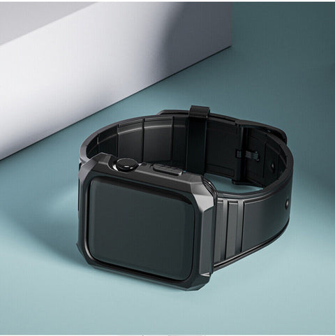 Sports Silicone Strap Watch Band Fits For iWatch 7 6 5 4 3 2 SE 44/42/40/38mm