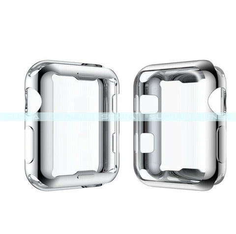 For Watch iWatch SE 6 5 40 44mm Full Clear Cover Screen Soft Protector