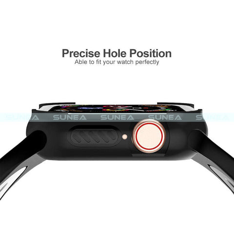 For iWatch Series SE 6 5 SE Case Soft Full Cover Heavy Duty Bumper 40 44mm