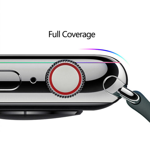 For Watch iWatch Series 2 3 4 5 6 SE 38/40/42/44mm Full Screen Glass Protector