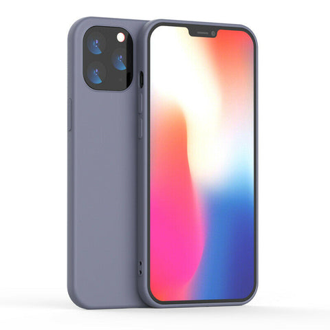 For iPhone 12 Pro Max Mini 11 Silicone Case Shockproof Heavy Cover Slim Bumper
