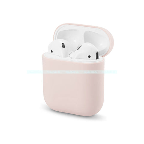 For Airpods 1/2 Case Shockproof Silicone Earphones Cover Slim Thin Fit