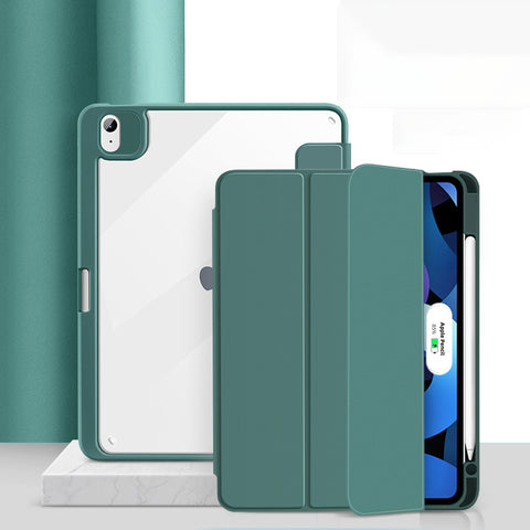 For iPad Air4 Case 10.9 2020 iPad Pro 11 12.9 Magnetic Smart Silicone Cover Pen