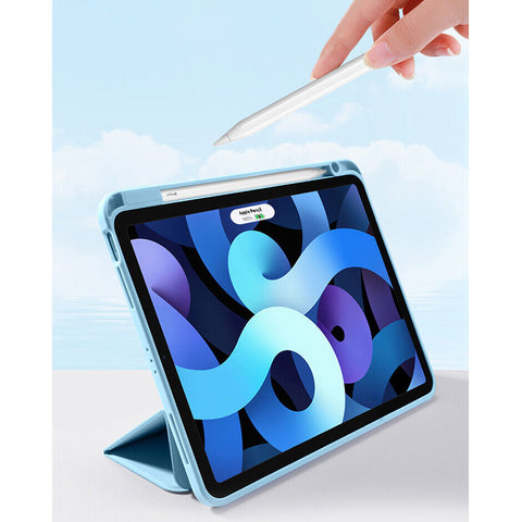 For iPad Air4 Case 10.9 2020 iPad Pro 11 12.9 Magnetic Smart Silicone Cover Pen