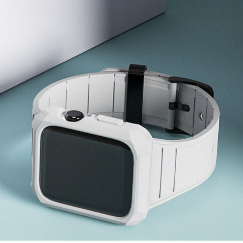 Sports Silicone Strap Watch Band Fits For iWatch 7 6 5 4 3 2 SE 44/42/40/38mm