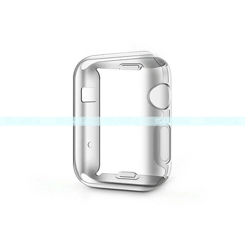 For Watch iWatch SE 6 5 40 44mm Full Clear Cover Screen Soft Protector