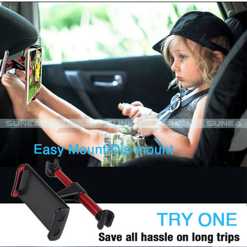 Tablet Holder For Car Seat Headrest Universal Phone Mount For iPad iPhone