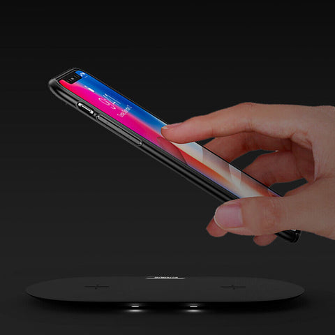 Wireless Charger Charging Pad For iPhone 13 Pro Max Samsung Galaxy S22 S21 S20