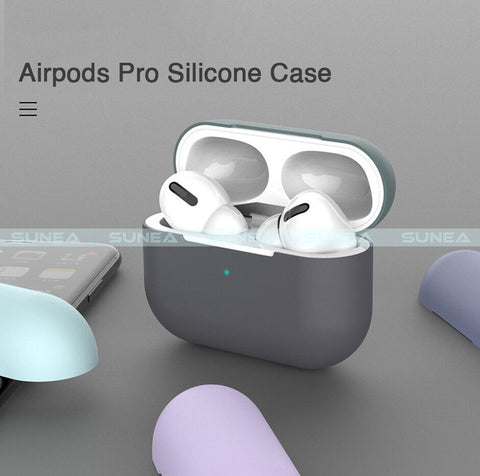 For Airpods Pro Case Earphones Silicone Cover Ultra Slim Light Matt Finish