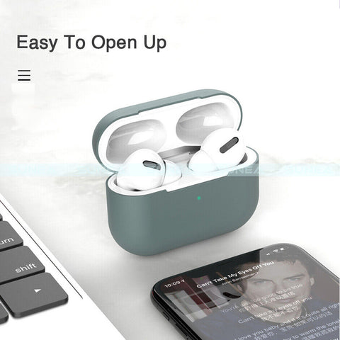 For Airpods Pro Case Earphones Silicone Cover Ultra Slim Matt Finish