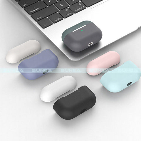 For Airpods Pro Case Earphones Silicone Cover Ultra Slim Light Matt Finish