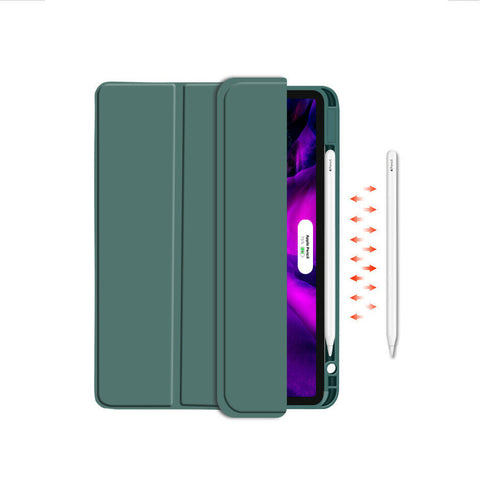 iPad Pro 11/12.9 Case Air 4 2020 Shockproof Silicon Smart Cover With Pen Holder