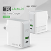 PD USB C Fast Charging Charger Dual Ports Wall Adapter 30W For iPhone Android AU