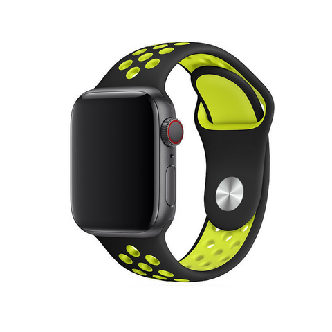 Replacement Sport Nike Silicon Band Por Apple iWatch 38mm 40mm 41mm 42mm 44mm 45mm
