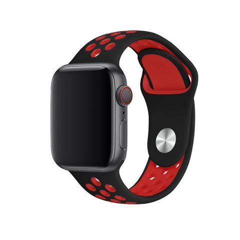 Replacement Sport Nike Silicon Band Por Apple iWatch 38mm 40mm 41mm 42mm 44mm 45mm