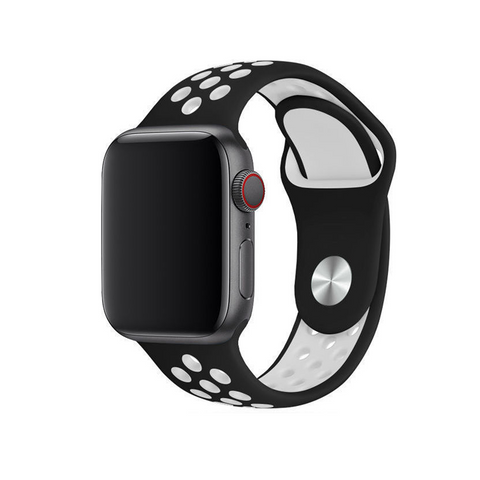 Replacement Sport Nike Silicon Band Por Apple iWatch 38mm 40mm 41mm 42mm 44mm 45mm