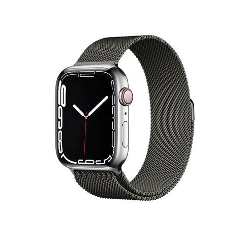Stainless Steel Magnetic Absorption Strap Metal Mesh Quick Release Wristband Sport Loop for Aple Watch 38 mm 40mm 42 mm 44mm