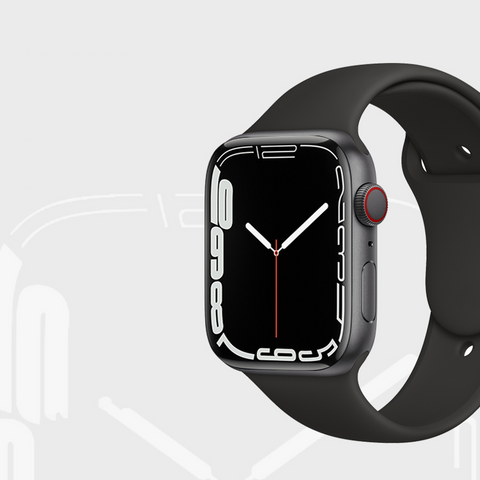 Compatible for Apple Watch Band 38mm 40mm 42mm 44mm 45mm Soft Silicone Sport Strap