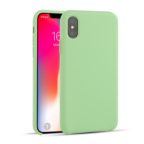 Silicone Slim Case Soft Cover Lightweight Matt For Apple iPhone X