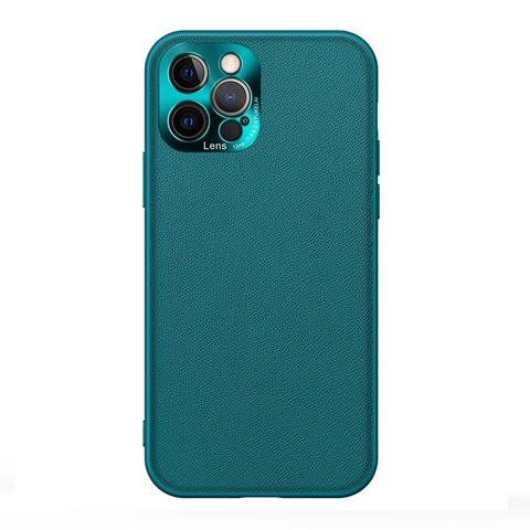 For iPhone 11 PRO MAX Case PC Cover(Not Silicone) Leather Texture Slim Light