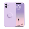For iPhone 11 Pro Max SE X XR Ring Shockproof Silicone Case Heavy Duty Bumper