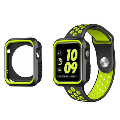 For iWatch Series SE 6 5 SE Case Soft Full Cover Heavy Duty Bumper 40 44mm