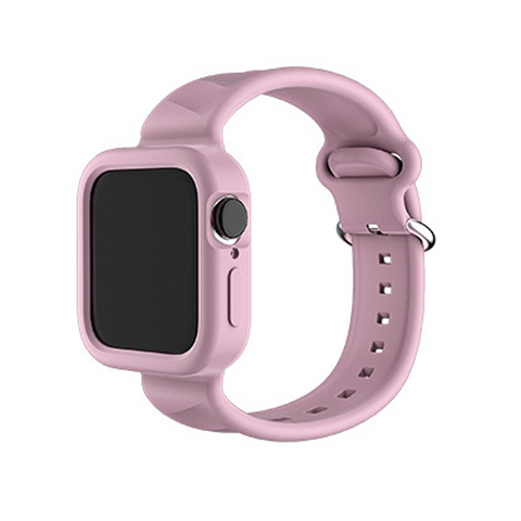 Sport Silicone Strap Band For iWatch Watch Series 7 6 5 4 3 2 SE 38 40 41 42 44 45mm