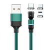 Magnetic Charging Cable Data Charger Cord For iPhone/Type C/Micro USB 3in1 2M 1M