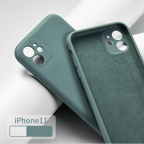 Liquid Silicone Case Shockproof Heavy Duty Bumper For iPhone 11/Pro/Max